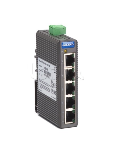 Коммутатор неуправляемый промышленный 5-портовый Moxa EDS-205A в Санкт-Петербурге Коммутаторы Pintop.ru