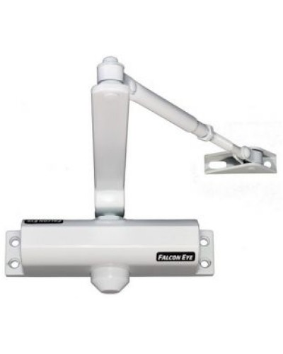 Доводчик дверной Falcon Eye FE-B3W (белый) в Санкт-Петербурге Доводчики Pintop.ru