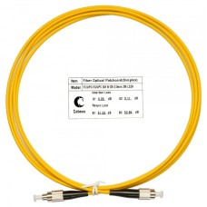 Шнур оптический simplex FC-FC 9/125 SM 2 м LSZH Cabeus FOP(s)-9-FC-FC-2M