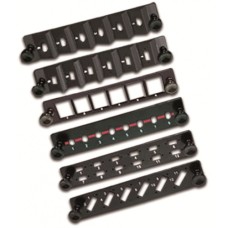 Панель адаптерная на 6 ST/FC адаптеров с угловой установкой для кросса LAN-FOB10-1P LANMASTER LAN-FP10-6ST/A