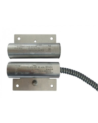 Извещатели охранные точечные магнитоконтактные взрывозащищённые Ех ИО102 Al исп.300 с магнитом М-50 маркировка 1Ex db IIC T6...Т5 Gb Магнито-Контакт в Санкт-Петербурге Извещатели охранные (Ex) Pintop.ru