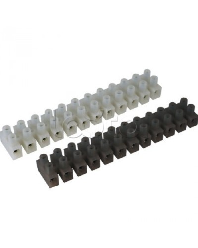 Клемник полипропилен черный, 12р,450V, 24A, 4 мм.кв DKC 43212PL/R в Санкт-Петербурге Клеммные колодки Pintop.ru