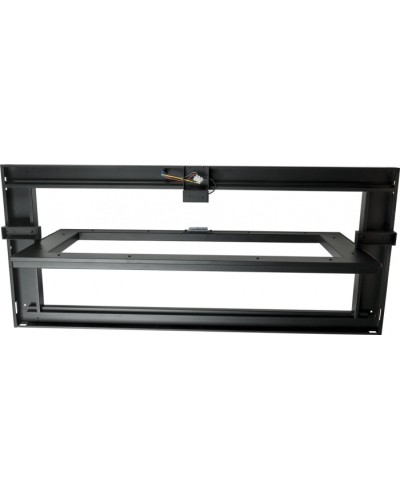 Крыша секции коридора 1200 мм для шкафов LANMASTER DCS шириной 600 мм, откидывающаяся, с ЭМ замком LANMASTER LAN-DC-RFP-12x6-OP в Санкт-Петербурге Аксессуары для стоек и шкафов Pintop.ru