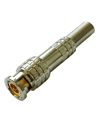 Коннектор Tantos РАЗЪЕМ TS BNC штекер под пайку с пружиной, металл в Санкт-Петербурге Коннекторы Pintop.ru