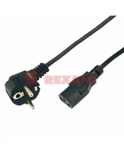 Шнур сетевой Евро 0.75мм² 1.8М (PVC) (с заземлением) (10шт/уп) REXANT 11-1131 в Санкт-Петербурге Патч-корды и пигтейлы Pintop.ru