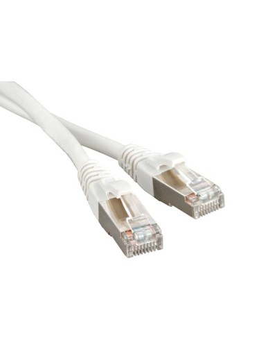 Патч-корд F/UTP Hyperline PC-LPM-STP-RJ45-RJ45-C6-5M-LSZH-WH в Санкт-Петербурге Патчкорды (медные) Pintop.ru