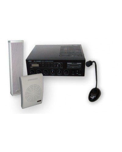 Комплект звукового маяка для трансляции звуковых сигналов (радио) Hostcall SB-1 в Санкт-Петербурге Система оповещения и трансляции Hostcall Pintop.ru