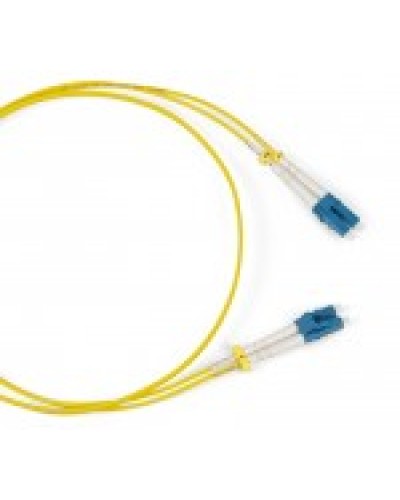 Патч-корд волоконно-оптический SM 9/125 (OS2), LC/UPC-LC/UPC, duplex, LSZH, 1 м Hyperline FC-D2-9-LC/UR-LC/UR-H-1M-LSZH-YL (FC-9-LC-LC-UPC-1M) в Санкт-Петербурге Патч-корды оптические Pintop.ru