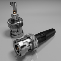 Разъем штекер BNC под винт с колпачком (50 шт/уп) ПожТехКабель PTK-Accessories