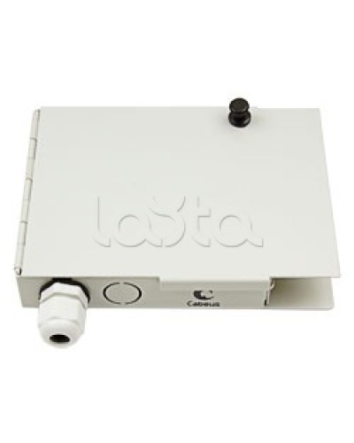 Бокс оптический настенный 19 на 4 SC/LC порта Cabeus JJT-4-SC в Санкт-Петербурге Кросс оптический Pintop.ru