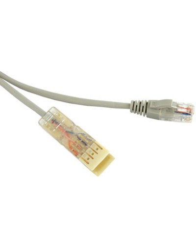 Патч-корд 110 тип-RJ45 Hyperline (PC-110-RJ45-2P-CX-2M-LSZH-GY) в Санкт-Петербурге Патчкорды (медные) Pintop.ru