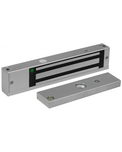 Smartec ST-EL140DL-SL - Электромагнитный замок, внутреннее исполнение, СИД, датчик положения двери, 12 VDC / 250мА, усилие 140-150 кг. в Санкт-Петербурге Электромагнитные замки Pintop.ru