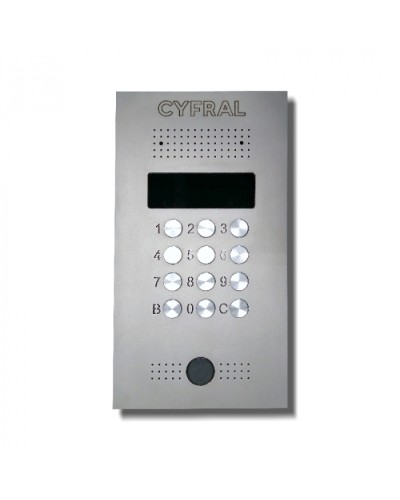 Цифрал CCD-2094.3/РVС IP Микропроцессорный блок вызова в Санкт-Петербурге Абонентские IP устройства Pintop.ru