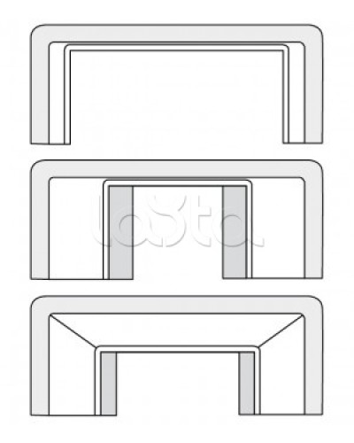 Набор адаптеров для миниканалов DKC 10133 в Санкт-Петербурге Аксессуары для кабель-канала Pintop.ru