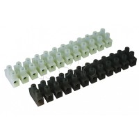 Клемник Полипропилен белый, 3р,85°С,450V,32A, 4мм.кв. DKC 43303PL/B