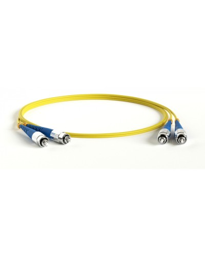 Патч-корд волоконно-оптический Hyperline FC-D2-9-FC/UR-FC/UR-H-50M-LSZH-YL в Санкт-Петербурге Патч-корды оптические Pintop.ru