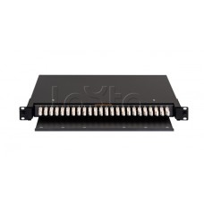 Оптический кросс NIKOMAX 19" Premium Line, 1U (NMF-RP02LCUM2-TS-P1-1U-BK)