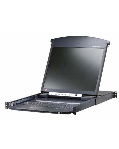 KVM консоль с переключателем ATEN KL1516AIM-AXA-RG в Санкт-Петербурге Системы видеонаблюдения Pintop.ru