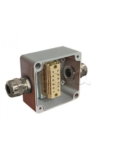 Коробка пылевлагонепроницаемая клеммная G366 А МВ К АЯКС IP66/IP65, 82x80x55 Магнито-контакт в Санкт-Петербурге Распределительные коробки Pintop.ru