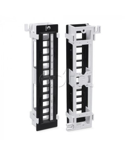 Патч-панель настенная 12 портов без модулей Cabeus (PLB-12-WL) в Санкт-Петербурге Патч панель Pintop.ru