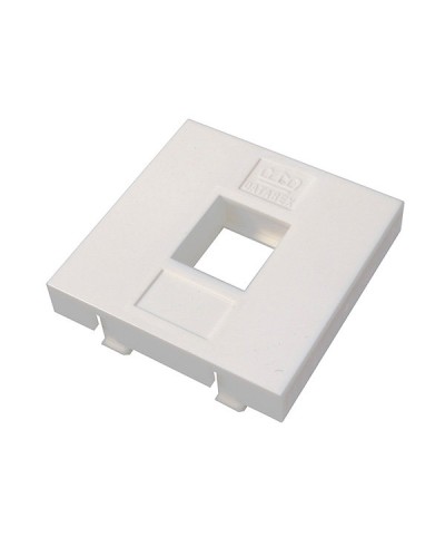 Адаптер Mosaic 45 х 45 мм для модуля Keystone, 1 порт, белый Datarex DR-5301 в Санкт-Петербурге Коммутационные изделия Pintop.ru