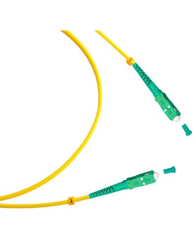 Шнур оптический simplex SC/APC-SC/APC 9/125 sm 3м LSZH Cabeus FOP(s)-9-SC/APC-SC/APC-3m в Санкт-Петербурге Патч-корды оптические Pintop.ru