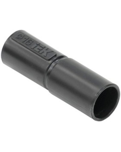 ELASTA Муфта труба-труба GI32G черная IEK (CTA10D-GIG32-K02-025) в Санкт-Петербурге Повороты, муфты, тройники Pintop.ru