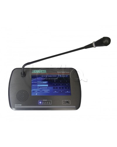 Консоль микрофонная DSPPA MAG-6588 в Санкт-Петербурге Система оповещения и трансляции Dsppa Pintop.ru