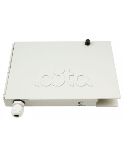 Бокс оптический настенный 19 на 8 SC/LC портов Cabeus JJT-8-SC в Санкт-Петербурге Кросс оптический Pintop.ru