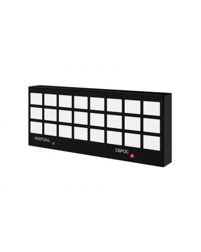 Табло отображения Hostcall MP-731W1 в Санкт-Петербурге Система оповещения и трансляции Hostcall Pintop.ru