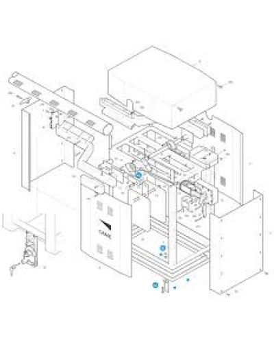 Стрела Ø 100-G12000 Came 119RIG119 в Санкт-Петербурге Запчасти для шлагбаумов и автоматики Pintop.ru