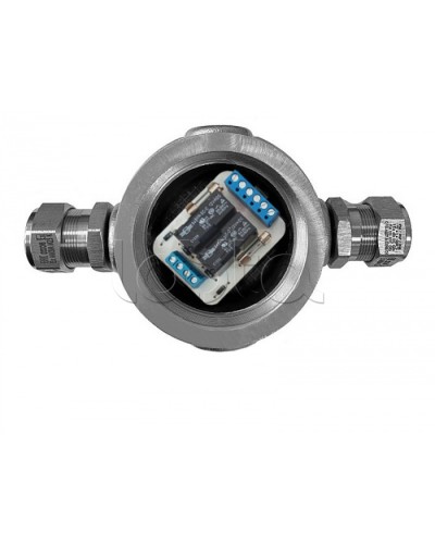 Магнито-Контакт УК-ВК-Ех-12 АЯКС П, с двумя кабельными вводами ВН20 в Санкт-Петербурге Комутационные взрывозащищенные коробки Pintop.ru