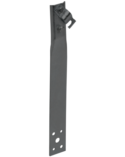 Держатель проводника круглого 6-10мм винтовой прямой h=60мм оцинкованная сталь TD IEK (ZDP86-13-1-16-60) в Санкт-Петербурге Крепеж Pintop.ru