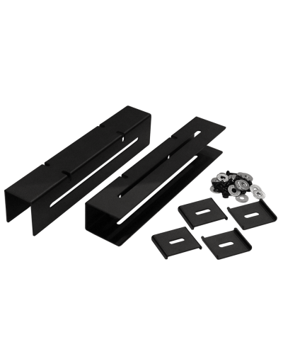 Кронштейны для крепления рамы LAN-MT-FRM к проволочному лотку, 2 шт. LANMASTER LAN-MT-FRM-FIXSET в Санкт-Петербурге Аксессуары для стоек и шкафов Pintop.ru