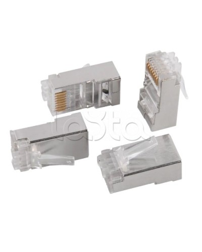 Разъём RJ-45 FTP для кабеля SOLID кат.6 ITK CS3-1C6FS в Санкт-Петербурге Коннекторы и разъемы Pintop.ru