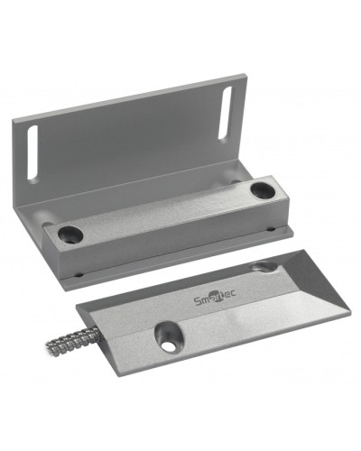 Магнитоконтактный датчик, НР, серебряный, накладной для металлических дверей, металлорукав, зазор 60 мм Smartec ST-DM141NO-SL в Санкт-Петербурге Извещатели охранные Pintop.ru