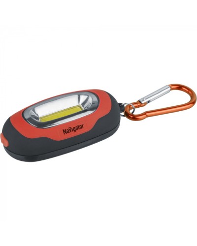 Фонарь Navigator 93 657 NPT-KC07-R-2CR2032 брелок пласт.1COB LED(1Вт) 3 реж.крас в Санкт-Петербурге Светильники Pintop.ru