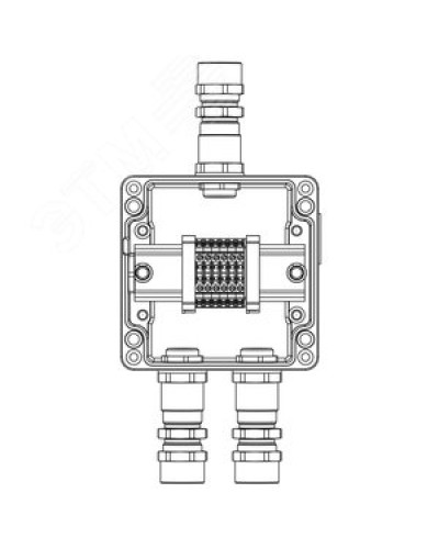 TBE-A-12-(6xCBC.2)-2xKA2MHK(A)-1xKA2MHK(C)1Ex e IIC Т5 Gb / Ex tb IIIC T95°C Db IP66 DKC (1201.121.22.121B) в Санкт-Петербурге Комутационные взрывозащищенные коробки Pintop.ru