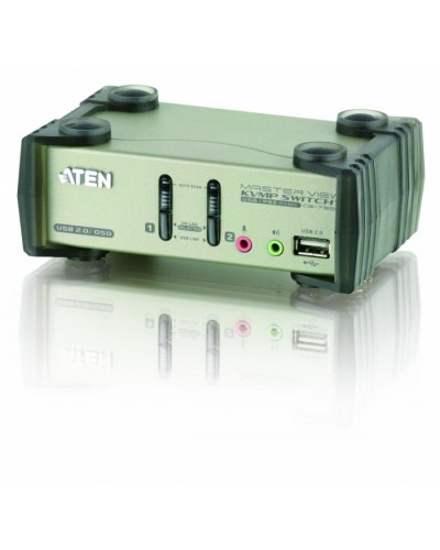 KVM переключатель 2х-портовый ATEN CS1732B-AT-G в Санкт-Петербурге Системы видеонаблюдения Pintop.ru
