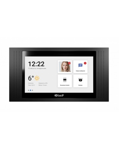 IP-видеодомофон BAS-IP AT-07L BLACK в Санкт-Петербурге Вызывные IP панели Pintop.ru