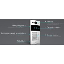 Малоабонентская ВП Akuvox R20BX3_OW