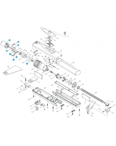 Крышка корпуса OPP001 Came 119RID417 в Санкт-Петербурге Запчасти для шлагбаумов и автоматики Pintop.ru