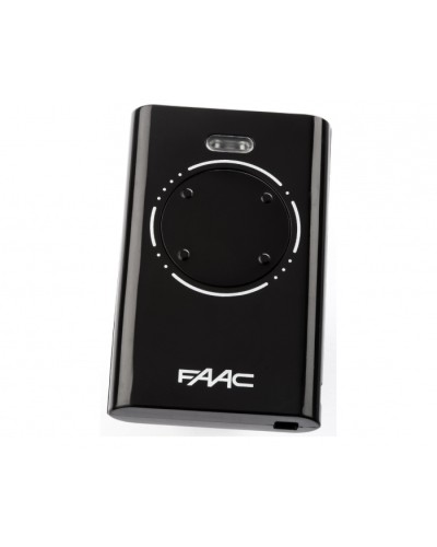 Брелок-передатчик 4-канальный Faac 7870081 (черный) в Санкт-Петербурге Устройства радиоуправления для шлагбаумов и автоматики Pintop.ru