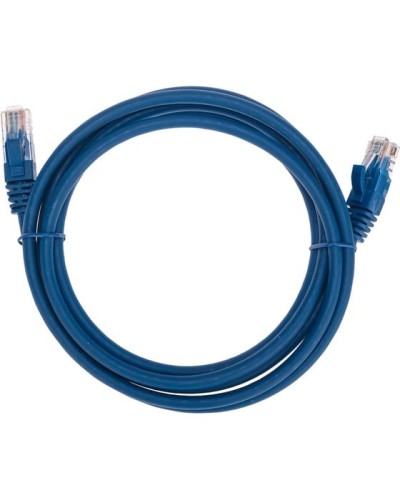 Патч-корд U/UTP, CAT 6, RJ45-RJ45, 26AWG, LSZH, синий, 2м REXANT 02-0294-2 в Санкт-Петербурге Патчкорды (медные) Pintop.ru