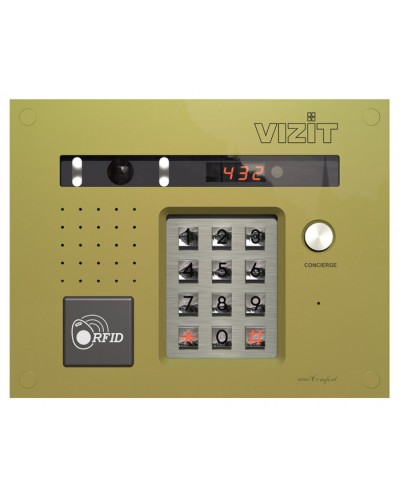 Блок вызова Vizit БВД-432FCBE2 в Санкт-Петербурге Многоабонентные устройства Pintop.ru