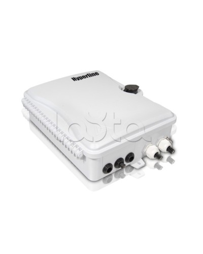 Бокс оптический настенный Hyperline FO-WBI-16A-GY в Санкт-Петербурге Кросс оптический Pintop.ru