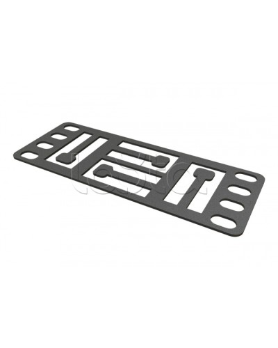 Кронштейн Hyperline (PMR-1U-T-RAL9005) в Санкт-Петербурге Аксессуары для стоек и шкафов Pintop.ru