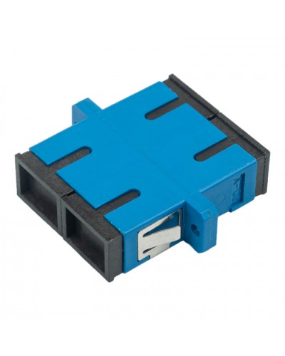 Адаптер оптический проходной SC-SC, OS2, дуплекс (duplex), синий Datarex DR-541002 в Санкт-Петербурге Коммутационные изделия Pintop.ru