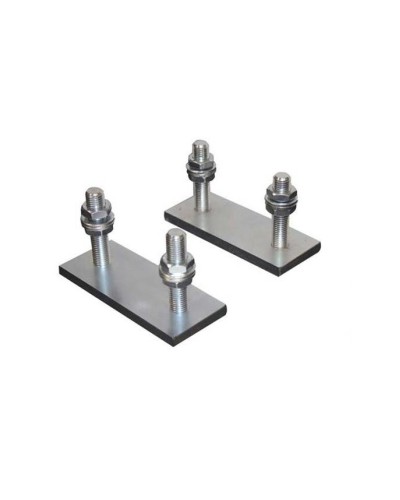 Подставка регулировочная с болтами, комплект для 1 тележки, универсальная для тележек S и M Came PLATE KIT C1 - в Санкт-Петербурге Комплектующие для откатных ворот Pintop.ru