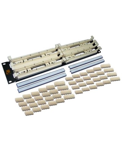 Панель кроссовая 110 типа, 200 пар, 19, 2U LANMASTER LAN-RS110-200FT в Санкт-Петербурге Кроссовое оборудование тип 110 Pintop.ru